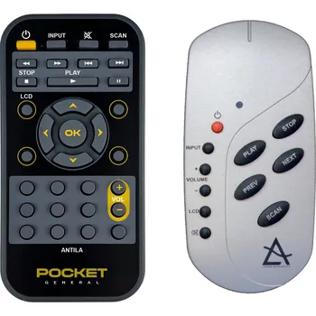 Dálkový ovladač LEEMA ACOUSTICS Antila - dálkový ovladač duplikát