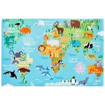 Dětský kusový koberec Torino kids 233 WORLD MAP, 160x230, vícebarevná, dětský pokoj, Obsession Finalista soutěže koberec roku - 1 rok na vrácení + DOPRAVA ZDARMA k Vám i zpět