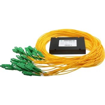 Síťový kabel OEM Splitter PLC optický -1x32, 1260-1650nm, ABS box, SC/APC, 1,5m 52752107