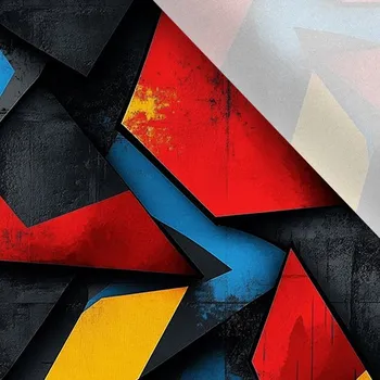 Zbytek - Úplet Takoy barevné 3D graffiti