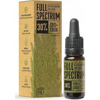 CBD Konopný olej CBD + CBDA 30% 10 ml full spectrum