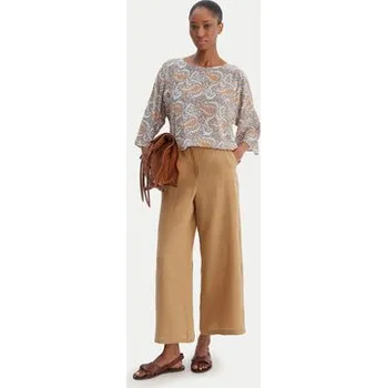 Dámská halenka Weekend Max Mara Halenka 2615111142 Modrá Relaxed Fit 44