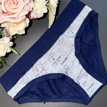 Dámská móda Dámské kalhotky Lovelygirl 6863D blue 2 (Velikost=XS)