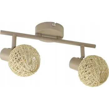 Stropní přisazené svítidlo Milagro 10 W E14 10 cm béžové