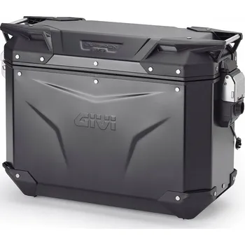 Zavazadlo na motocykl Hliníkový boční kufr levý Givi Trekker Outback Evo Smart 37L černý