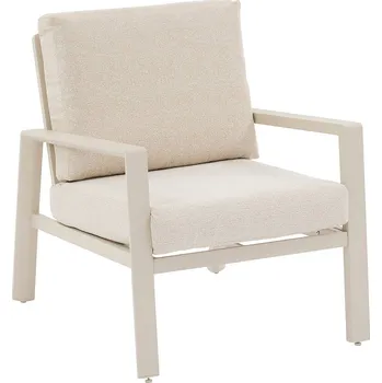 DEOKORK Hliníkové křeslo MANISSA (ivory)