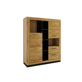 regál Regál Neomi - Siudy 146x125 cm