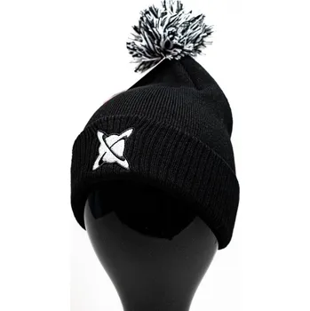 Rybářské oblečení CC Moore Čepice Black Bobble Hat