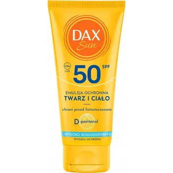 Opalování Dax Sun Ochranná emulze na obličej a tělo SPF 50 50 ml