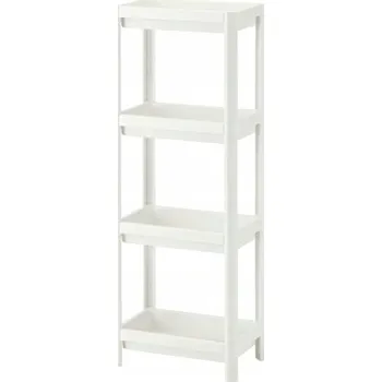 regál Koupelnový regál IKEA bílý 23 x 36 x 100 cm