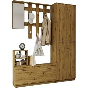 Předsíňová stěna RENO předsíňová sestava, dub Artisan