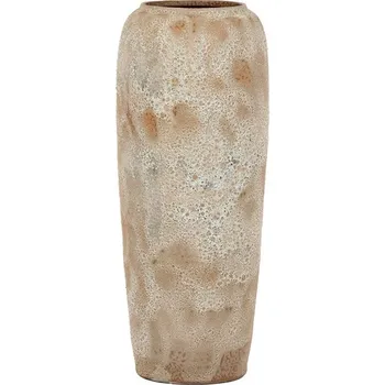 Váza Váza keramická - výška 90 cm, světle béžová Barva: Béžová