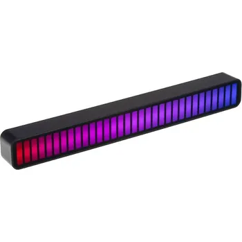 Povinná bezpečnostní výbava LED ambientní osvětlení RGB do USB, Bluetooth,20cm, 95RGB-01