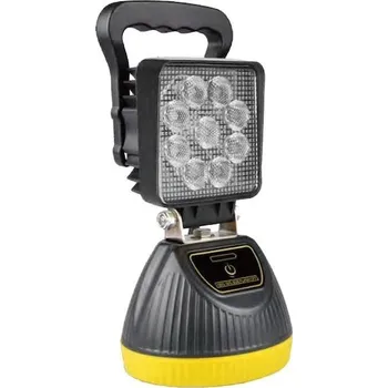 Přídavný světlomet AKU LED světlo s magnetem, bílá, oranžová, 9x3W, WL-LI08DUAL