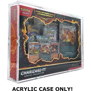 Karetní hra Akrylový box Pokémon Charizard EX Special Collection Box (a boxy stejné velikosti)