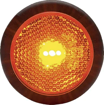 Přívěs WAS obrysové světlo obrysová světla, reflektor, zadní světla vzadu 12 V, 24 V oranžová