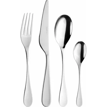 Příbor Sada příborů DROP, sada 24 ks, stříbrná, eko box, Pintinox