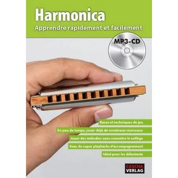 Harmonica - Apprendre rapidement et facilement, m. MP3-CD
