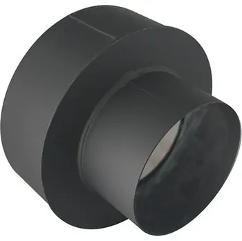 Kouřovod HS Flamingo Redukce 160 x 130 x 1,5 mm černá