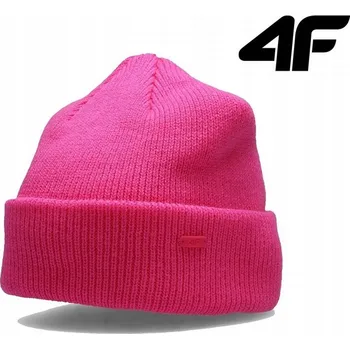 Čepice 4F Zimní čepice beanie růžová, velikost S