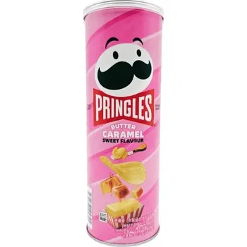 Chips Chipsy Super Butter Caramel Sweet Pringles Karamel 110g