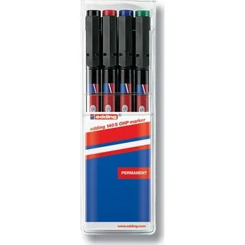 Permanentní popisovač EDDING 140 S, sada 4ks