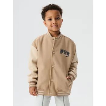 Dětská móda Sinsay - Baseballová bunda - béžová - 221DL-80X - 221DL-80X-98