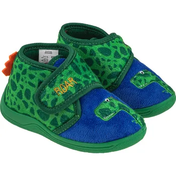 Chlapecké pantofle Chlapecké zelené papuče dinosaurus BBS Shoes, velikost 24