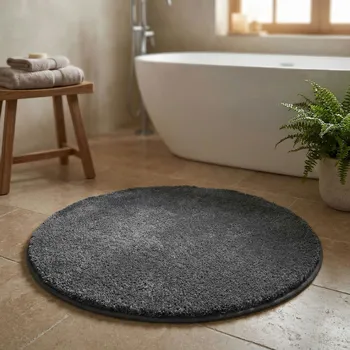 Koupelnová předložka Koupelnový kobereček šedý KLEINE WOLKE RELAX 80 cm