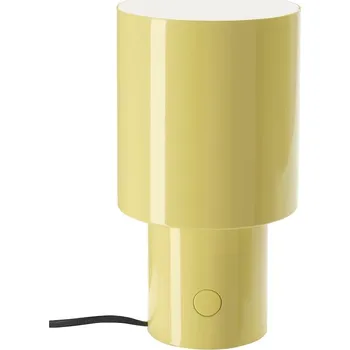 Lampička IKEA SPETSBOJ Stolní lampa s možností stmívání/žlutá, 22 cm