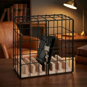 Kovová podložka pod tablet nebo chytrý telefon PHONE STAND CAGE