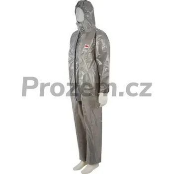 Jednorázový oděv Jednorázová kombinéza, šedá, vel. M, EN 1073-2, 1149-5, 13034:2005, ISO CE-Category 3 Type 3/4/5/6