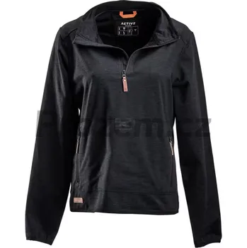 Dámská mikina Dámská fleecová mikina se zipem ke krku, tmavě šedá, vel. 2XL, ISO 13688:2013/FDAMD 1