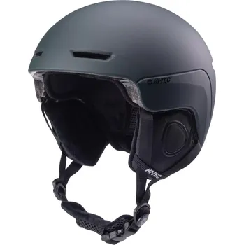 Lyžařská helma HI-TEC MANDE Pro šedá IN-MOULD nastavitelná M