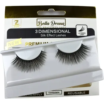 Péče o řasy a obočí UMĚLÉ HEDVÁBNÉ ŘASY NA PÁSKU 5D - 3D36