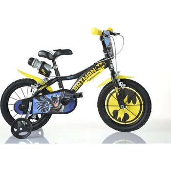 Jízdní kolo Dětské kolo Dino Batman, 14" kola, černé