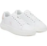 Calvin Klein Jeans Sneakersy Chunky Cupsole Ru Patch Lth Wn YW0YW01846 Bílá 38