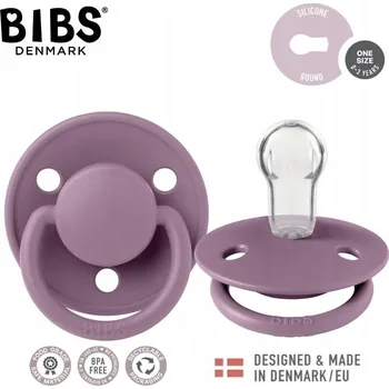 Dudlík Bibs proti kolice, kulatý silikon 0+