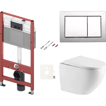 SAT Závěsný wc set do lehkých stěn / předstěnová SAT SIKOTSREX67412 SIKOTSREX67412