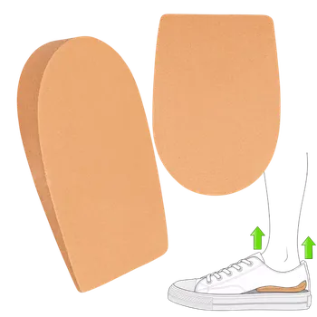 Vložka do bot Korkové podpatky do bot - tvrdé, lepené vložky pod patu - 10 mm-35-40