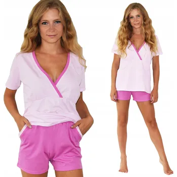 Dámské pyžamo Born2rest dámské pyžamo bavlna růžové, velikost S