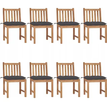 Zahradní židle VidaXL dřevěná hnědá