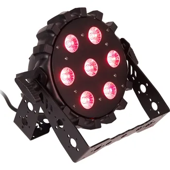 Flash LED PAR SLIM 7x10W RGBW 4in1 25° WIRELESS DMX mk2 + prodloužená záruka 3 roky