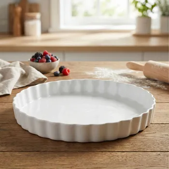 Forma na pečení LA PORCELLANA BIANCA Arezzo 32 cm - porcelánová forma na pečení tarty