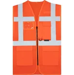 Korntex Vesta KXCMMF – Larisa, síťovaná, multifunkční, reflexní, unisex COT76CMMFzv904-hi vis oran XL Oranžová fluorescent