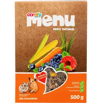Krmivo pro hlodavce Krmivo Comfy Menu křeček 500g