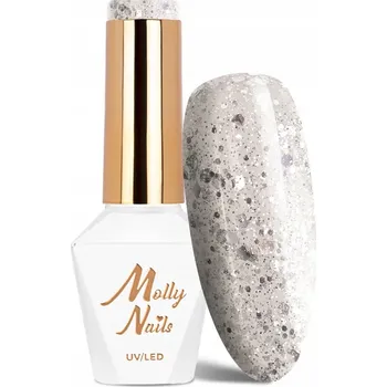 Přípravek na nehty Molly Nails Hybridní lak 8 g - Č. 34 Glam Diamond