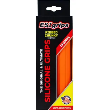 Komponent pro jízdní kolo Gripy ESI Ribbed Chunky, Orange