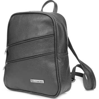 Kabelka Dámský kožený batoh z pravé kůže, klasický a prostorný Beltimore
