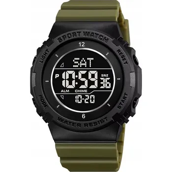 Hodinky Pánské hodinky SKMEI skm.124001a.mn digitální vojenské s mnoha funkcemi
